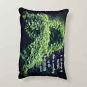 美しいの自然つる植物感動的引用文 アクセントクッション (裏面(縦))