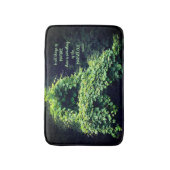 美しいの自然つる植物感動的引用文 バスマット (正面縦)