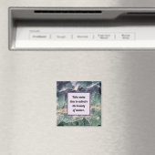 美しいの自然蛍石フォトジェムストーン マグネット (インサイチュ (食洗機))