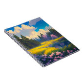 美しいの花の草地 ノートブック (右側)