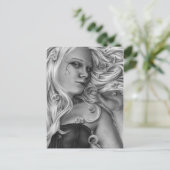 美しいの花はがき ポストカード (スタンド正面)