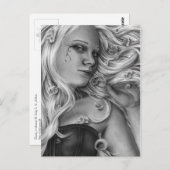 美しいの花はがき ポストカード (正面/裏面)