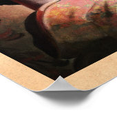 美しいの芸者カッコいい – 東洋絵画日本人 ポスター (角)