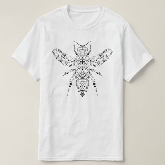 美しいの蜂 Tシャツ (デザイン正面)