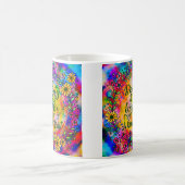 美しいの輝度を上げない コーヒーマグカップ (中央)