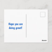 美しいの違うは ポストカード (裏面)