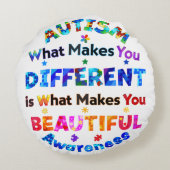 美しいの違うは ラウンドクッション (裏面)