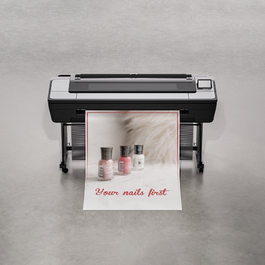 美しいの開始は爪、 ネイル ポスター