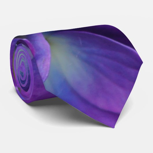 美しいの青あじさいネックタイ ネクタイ (ロール)