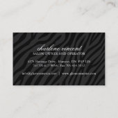 美しいの顧問の名刺 名刺 (裏面)