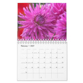 美しいのDahlias Flowers 2020カレンダー カレンダー (2月 2027)
