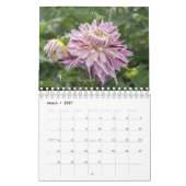 美しいのDahlias Flowers 2020カレンダー カレンダー (3月 2027)