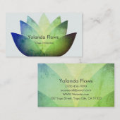 美しいはすの花 名刺 (正面/裏面)