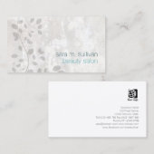 美しいはっきりしたサロンシンプルグランジ名刺 名刺 (正面/裏面)