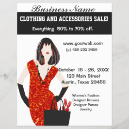 美しいはっきりしたファッションレッド動物ヒョウ柄 チラシ