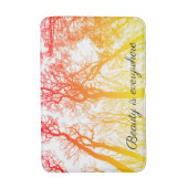 美しいはどこでもサンセットツグラデーションリーデザイン バスマット (正面縦)