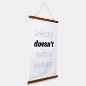 美しいはウッドトッ頼プウォールタペストリーしない 吊り下げ型タペストリー (傾斜あり)