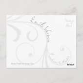 美しいはオレンジの木の下 ポストカード (裏面)