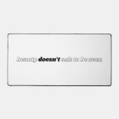 美しいはデスク頼マットなし デスクマット (正面)