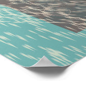 美しいはハート中 ポスター (角)