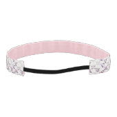 美しいは中パターンから来ます アスレチックヘッドバンド (裏面)