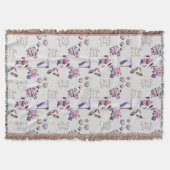 美しいは中パターンから来ます スローブランケット (正面)