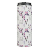 美しいは中パターンから来ます タンブラー (裏面)