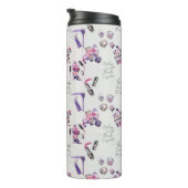 美しいは中パターンから来ます タンブラー (回転右)