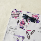 美しいは中パターンから来ます ビーチタオル (インサイチュ)