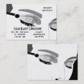 美しいは名刺を構成し、 名刺 (正面/裏面)