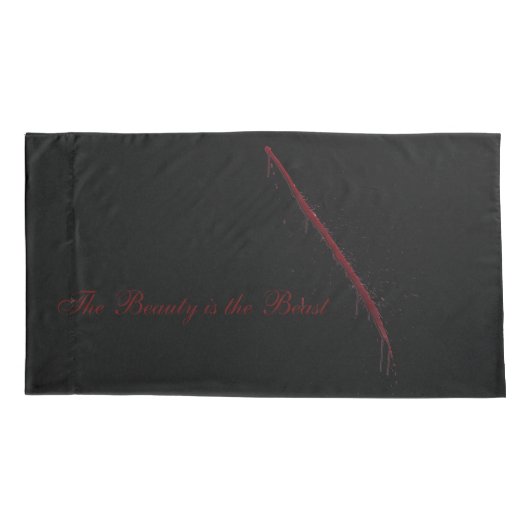 美しいは獣だ 枕カバー (裏面-左)