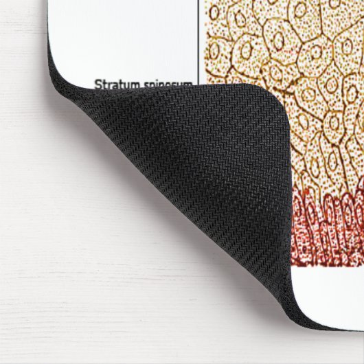 美しいは皮膚の深いかもしれないが、皮膚の5つの層 マウスパッド (コーナー)