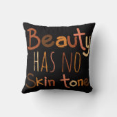 美しいは肌の色がない クッション (裏面)