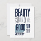 美しいは良いはずだサンキューカード サンキューカード (正面)