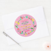 美しいは見た目ではない ラウンドシール (封筒)