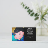 美しいは青 名刺 (スタンド正面)