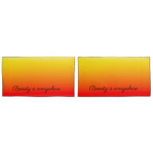 美しいは、どこでも赤から黄色の色のフェード