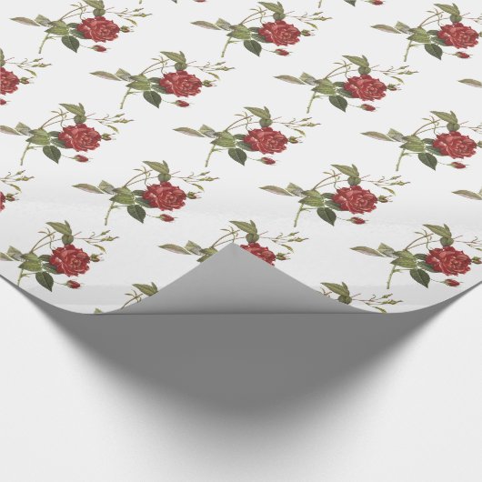 美しいばら色のギフトの包装紙 ラッピングペーパー (角)