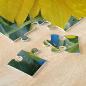 美しいひまわり写真 ジグソーパズル (側面)