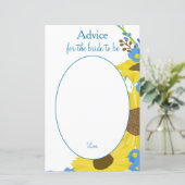 美しいひまわり花嫁へアドバイス (スタンド正面)