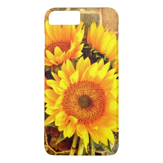 美しいひまわり花束iPhone 7プラスケース Case-Mate iPhoneケース (裏面)