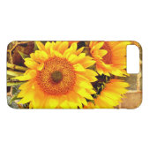 美しいひまわり花束iPhone 7プラスケース Case-Mate iPhoneケース (裏面(横))