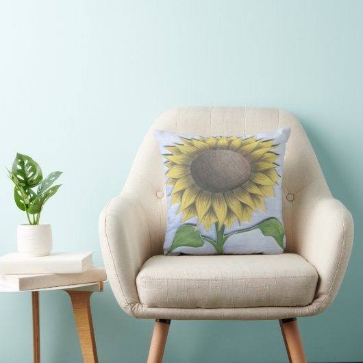 美しいひまわり クッション (椅子)