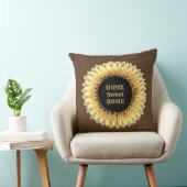 美しいひまわり クッション (椅子)