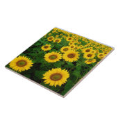 美しいひまわり タイル (側面)