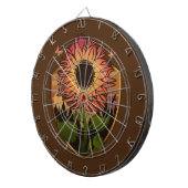 美しいひまわり ダーツボード (正面右)