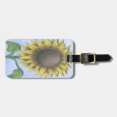 美しいひまわり ラゲッジタグ (正面横)