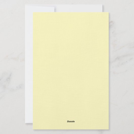 美しいひまわり 便箋 (裏面)