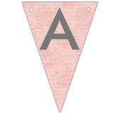 美しいぼろぼろのシックな国のパーティー バンティングフラッグ (第3の旗)