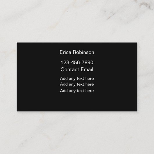 美しいまつげテーマ名刺 名刺 (裏面)